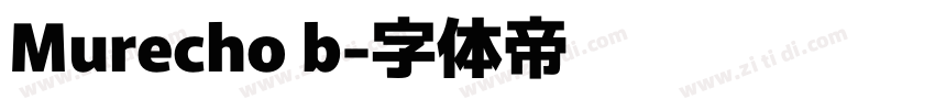 Murecho b字体转换
